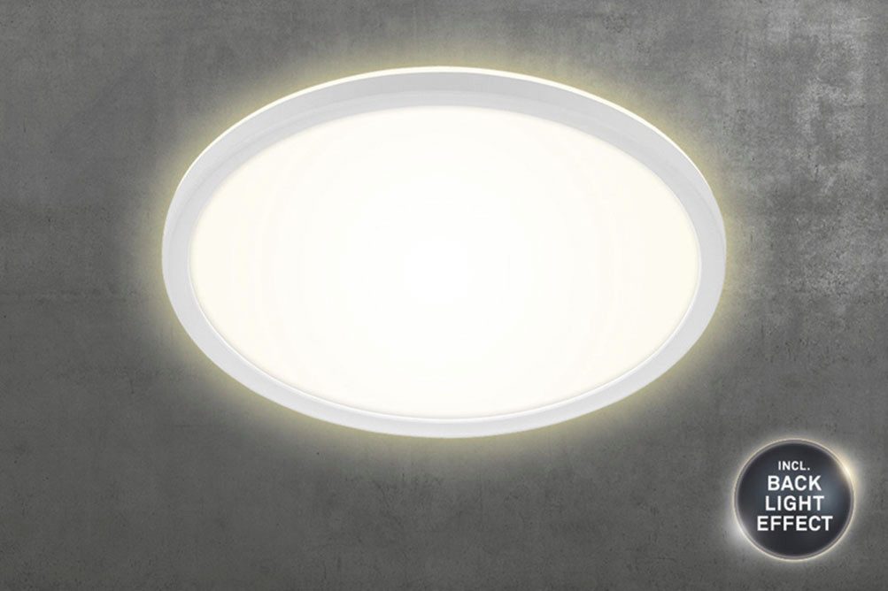 LED-Deckenlampe Slim, rund, 29,3cm günstig online kaufen