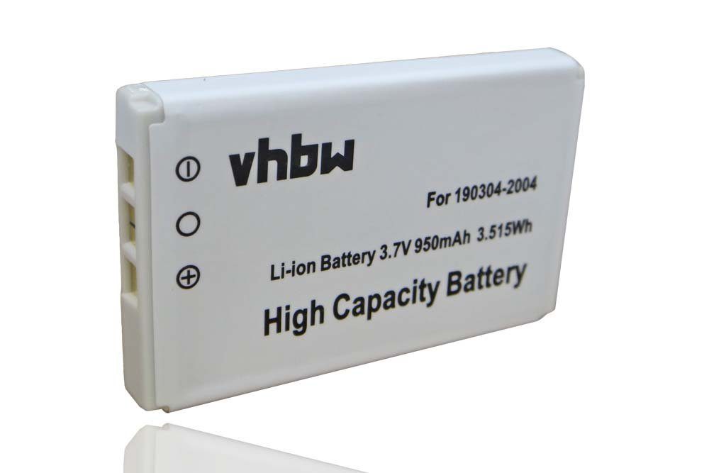 vhbw kompatibel mit Monster AVL300s, AVL300, AV300, AV100 Akku Li-Ion 950 mAh (3,7 V)