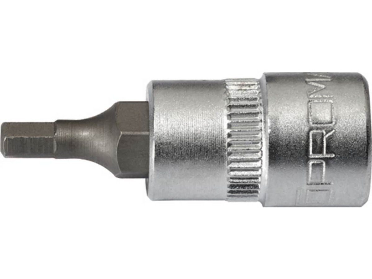 PROMAT Steckschlüssel PROMAT Steckschlüsseleinsatz 1/4 Zoll 6-kant Schlüsselweite 5 mm L