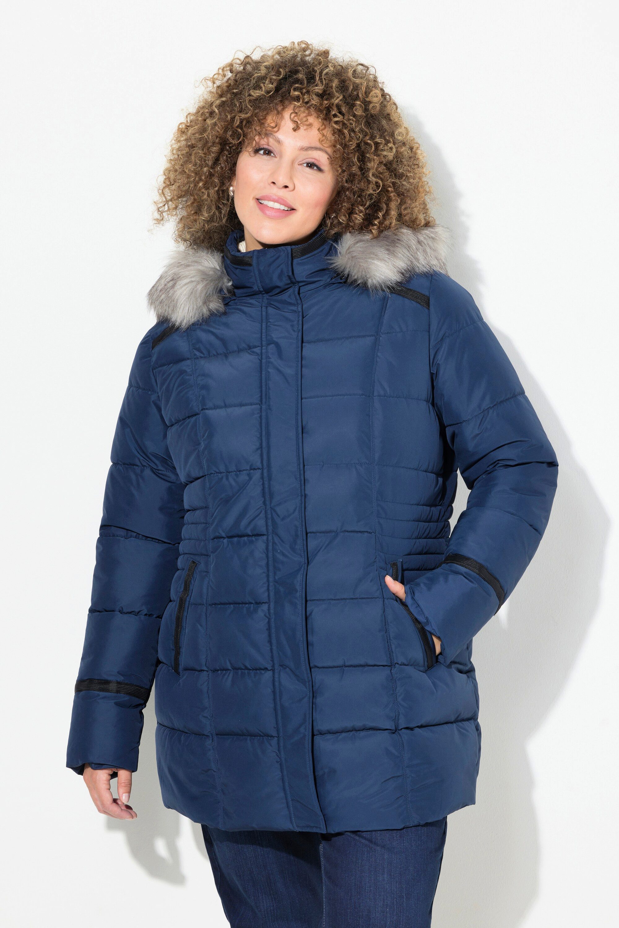 Ulla Popken Steppjacke HYPRAR Funktions-Steppjacke wasserabweisend günstig online kaufen