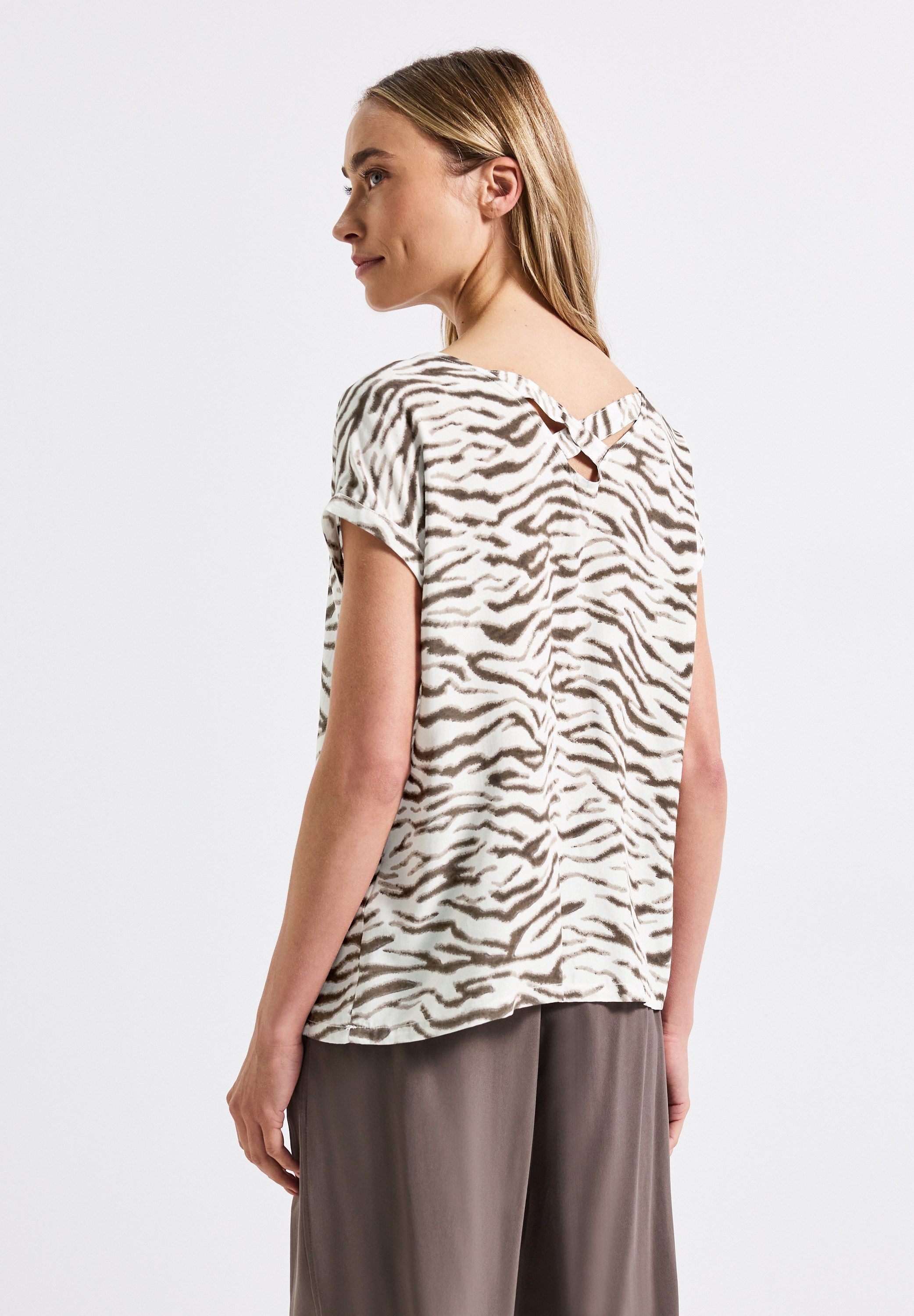 STREET ONE Shirtbluse mit allover Print günstig online kaufen