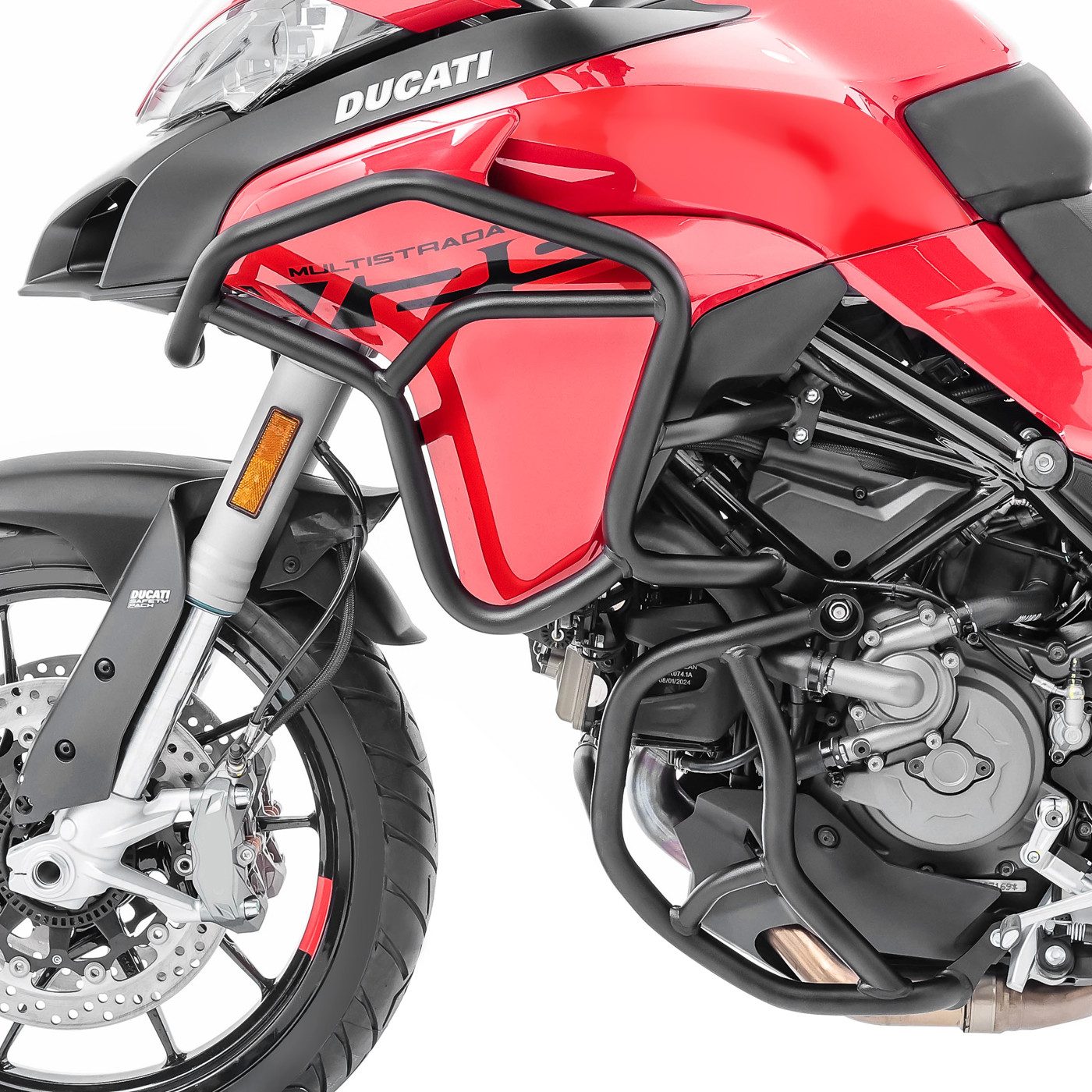 Motoguard Motor-Schutzhülle Sturzbügel Set für Ducati Multistrada V2 / S 22-24 oben und unten schw