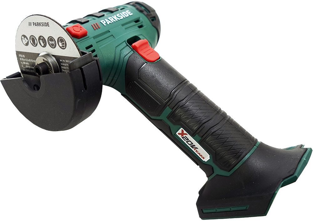 Parkside Akku-Winkelschleifer 20 V, PWSAM 20-Li günstig online kaufen