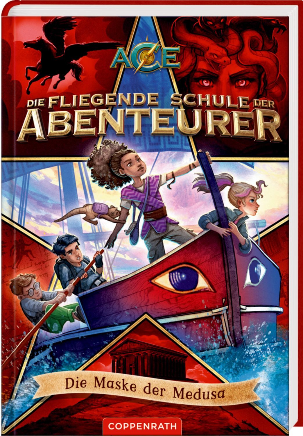 Die fliegende Schule der Abenteurer (Bd. 4) / Thilo, Die Maske der Medusa (AT)