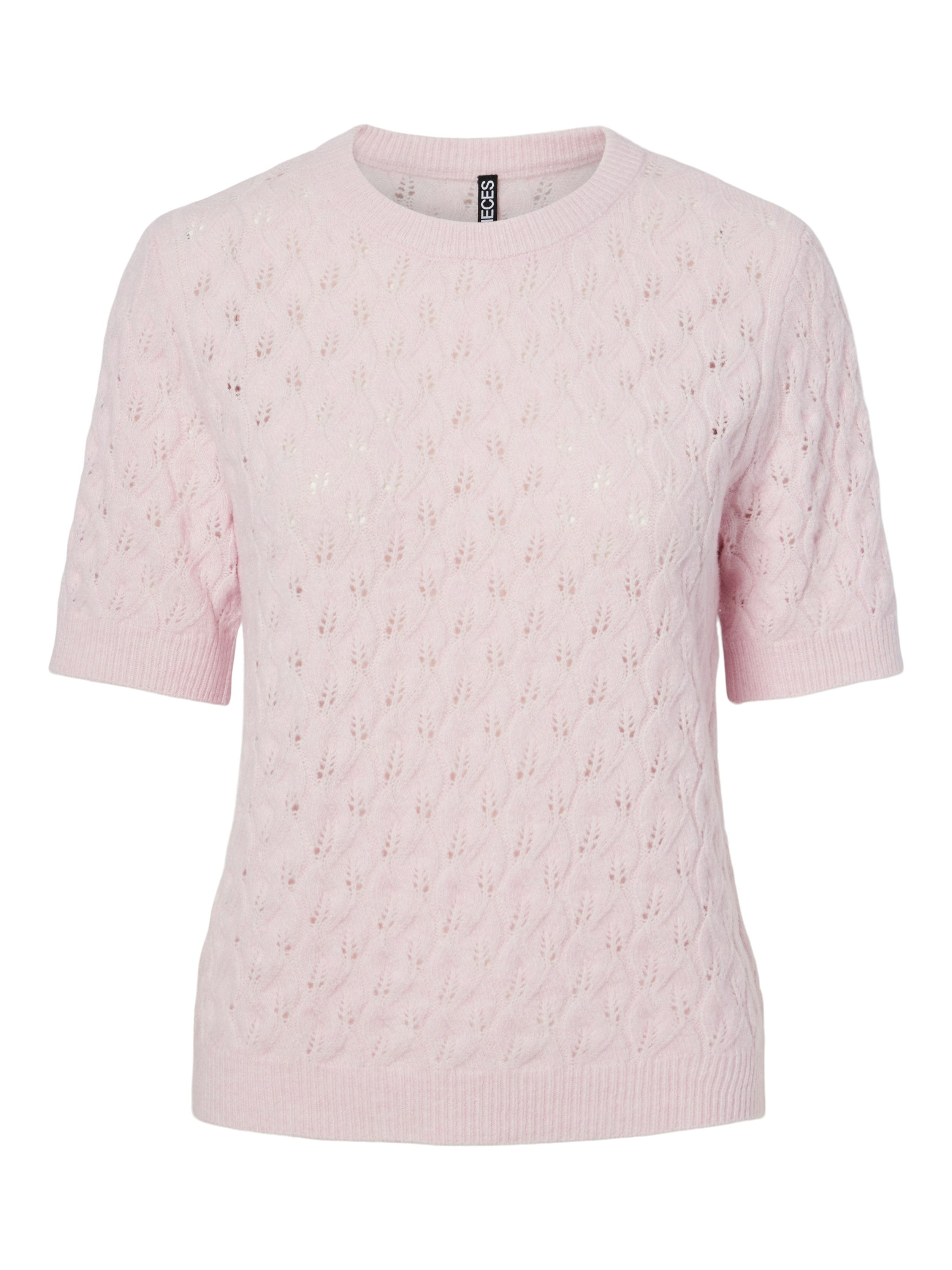 Strickpullover PCLELOU SS O-NECK KNIT NOOS BC