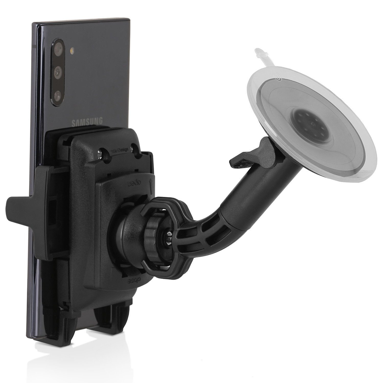 Wicked Chili Smartphone-Halterung Auto Handyhalterung S23, S22, iPhone 17, 16,15, 14, 13 (Pro), (1er Set, 2-tlg., Made in Germany, KFZ Halterung mit Kugelgelenk – Bild 3 von 5