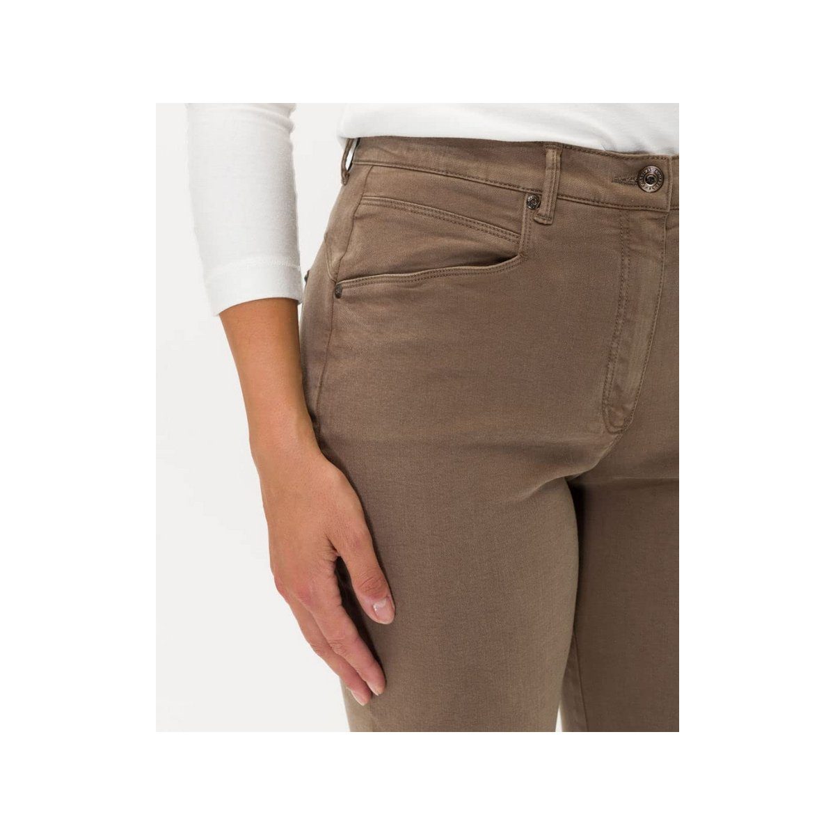 Brax 5-Pocket-Jeans taupe (1-tlg)