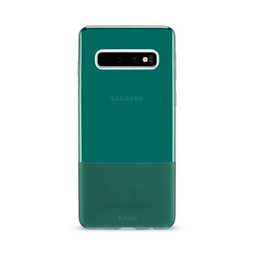 Artwizz Smartphone-Hülle Artwizz NextSkin - Ultra-dünne, elastische Handyhülle mit unterschiedlich beschaffener Oberfläche für Galaxy S10, Petrol