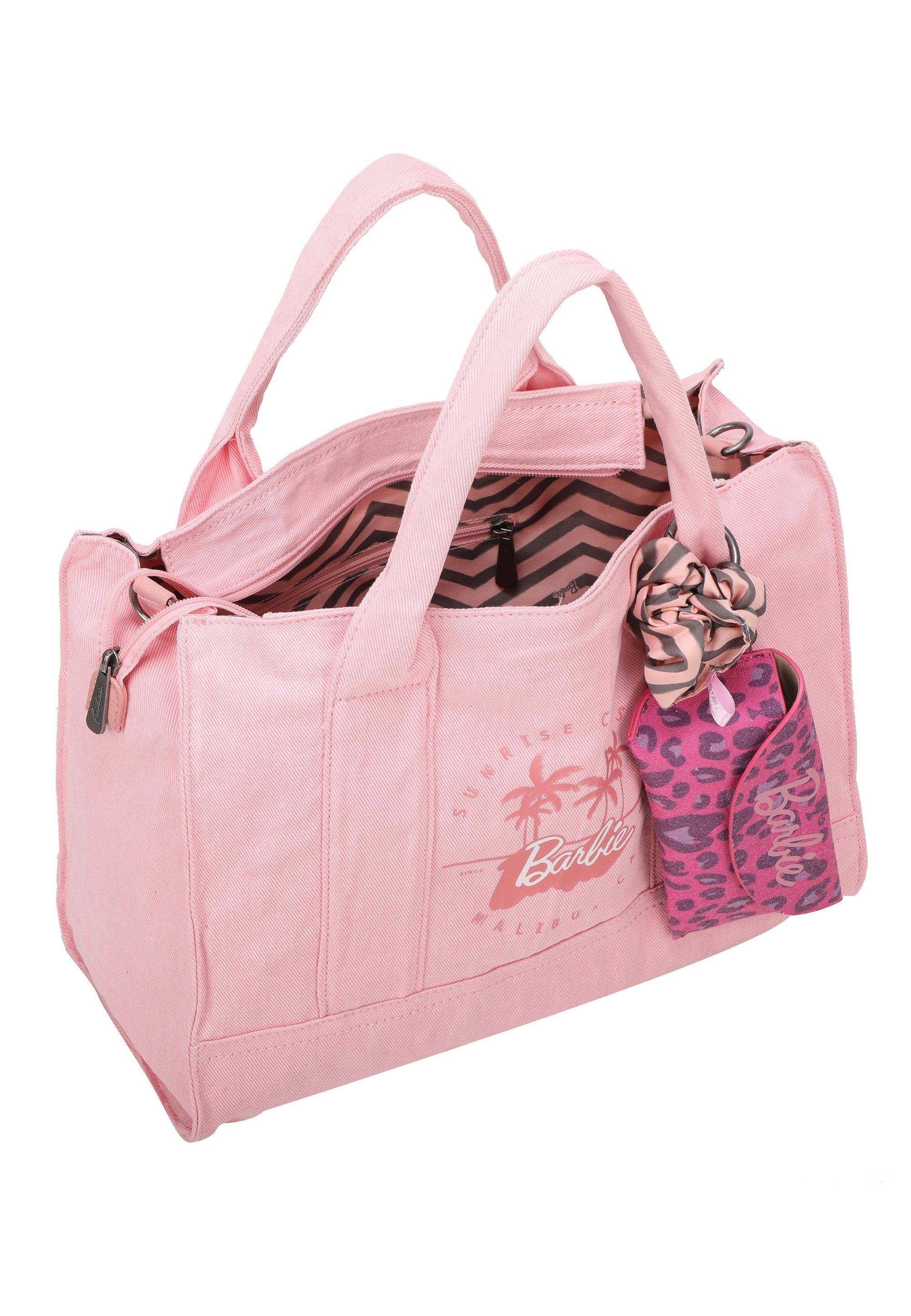 Fritzi aus Preußen Henkeltasche Tote Bag Malibu Denim Limited Barbie, mit abnehmbarem Haarband