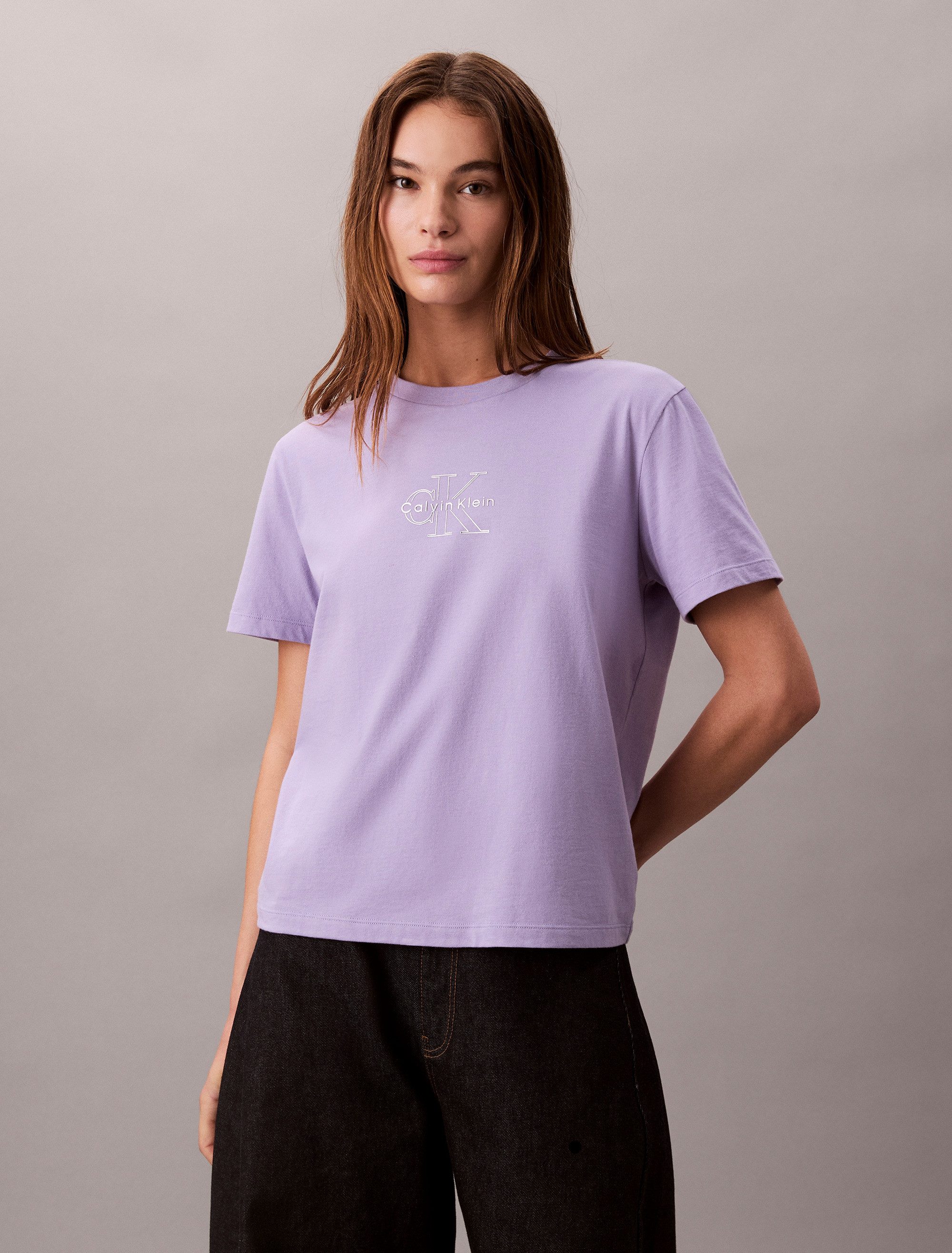 Calvin Klein Jeans T-Shirt SS CLASSIC FOIL MONOLOGO TEE Mit Metallic-Logo günstig online kaufen