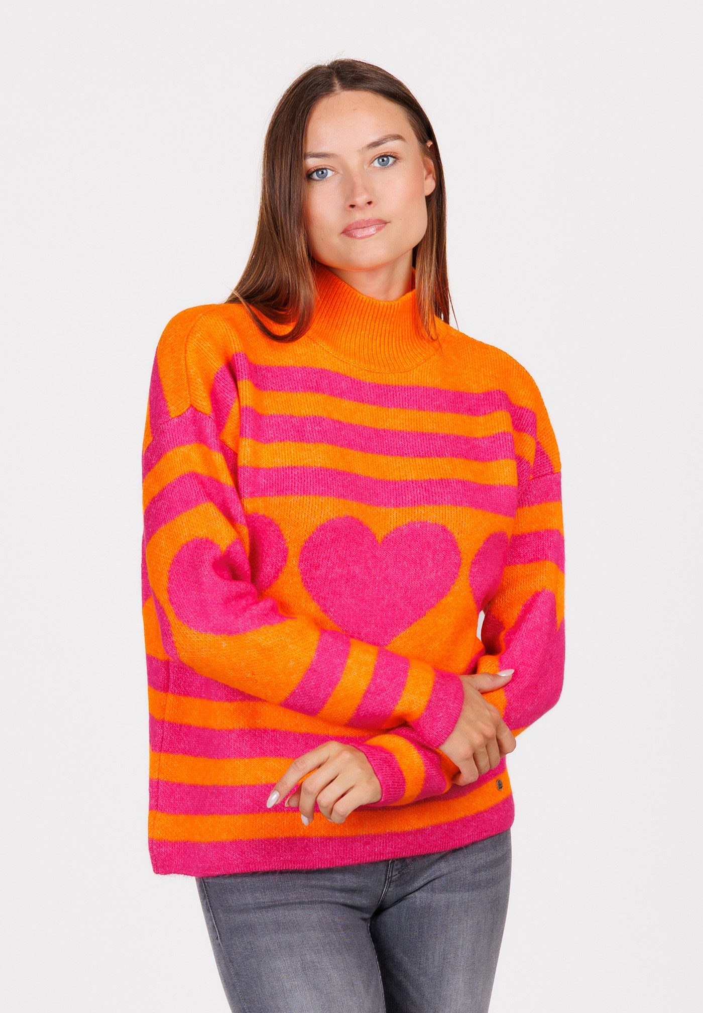 Key Largo Rundhalspullover WKN DEAR tube (1-tlg) günstig online kaufen