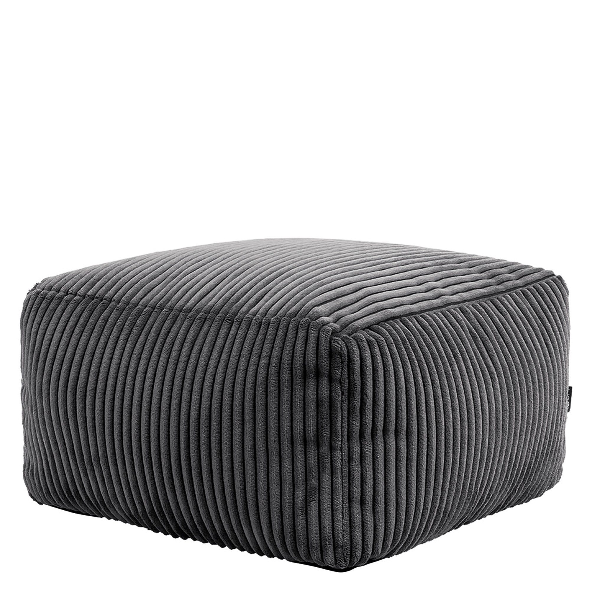 icon Pouf aus Cord „Amara“, mit Füllung günstig online kaufen