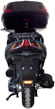 Alpha Motors Motorroller Sport Cruiser 300, 276 ccm, 125 km/h, Euro 5, grau, inkl. Topcase