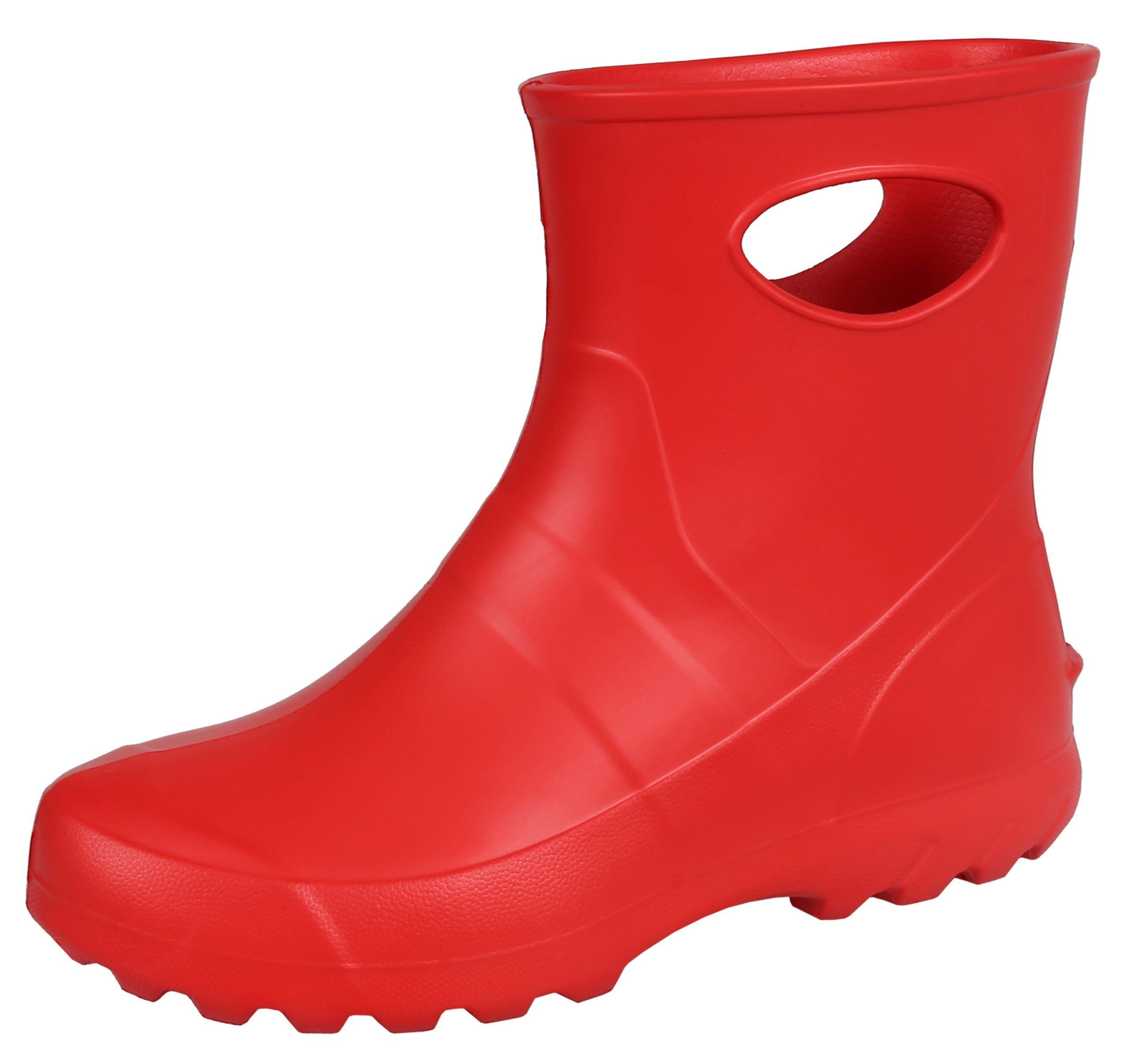 Sarcia.eu Damen SchaumstoffGummistiefel, rot mit Innensohle LEMIGO