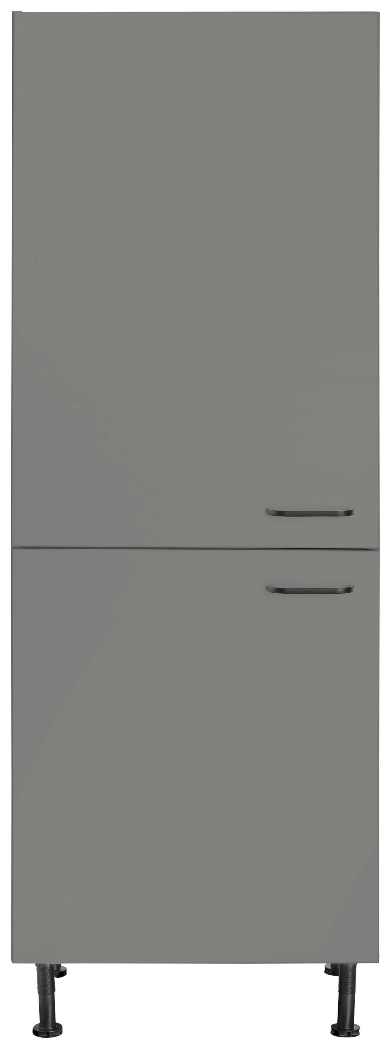 OPTIFIT Hochschrank Elga mit Soft-Close-Funktion, 60 Breite höhenverstellbaren Füßen, basaltgrau/basaltgrau cm | basaltgrau