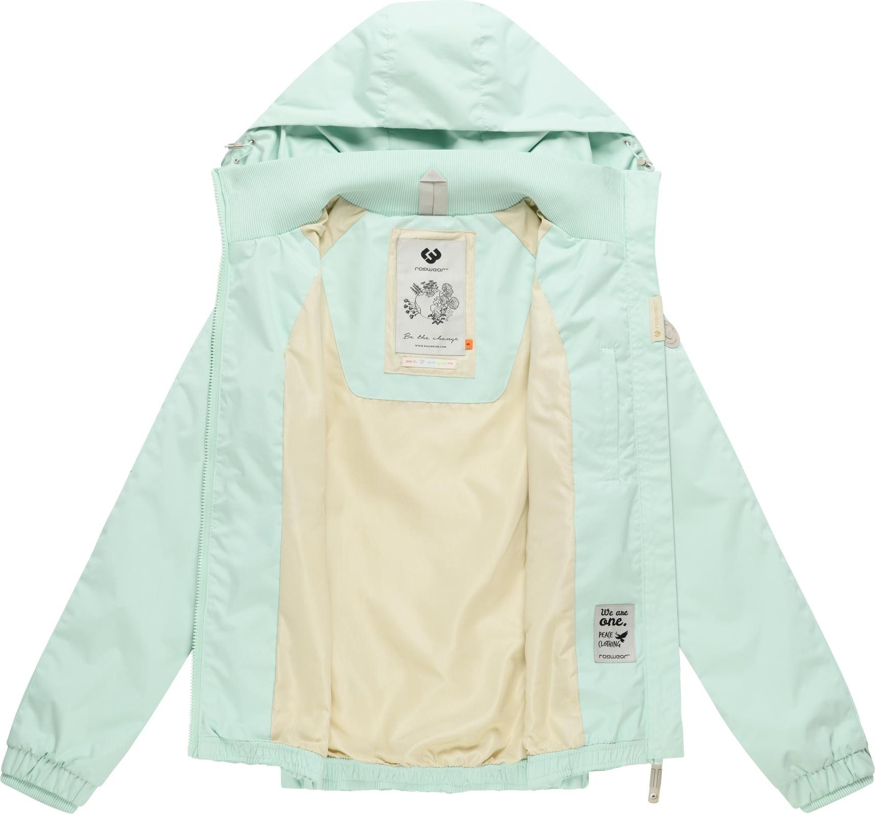 Ragwear Outdoorjacke Dizzie Wasserdichte Übergangsjacke mit großer Kapuze – Bild 4 von 5