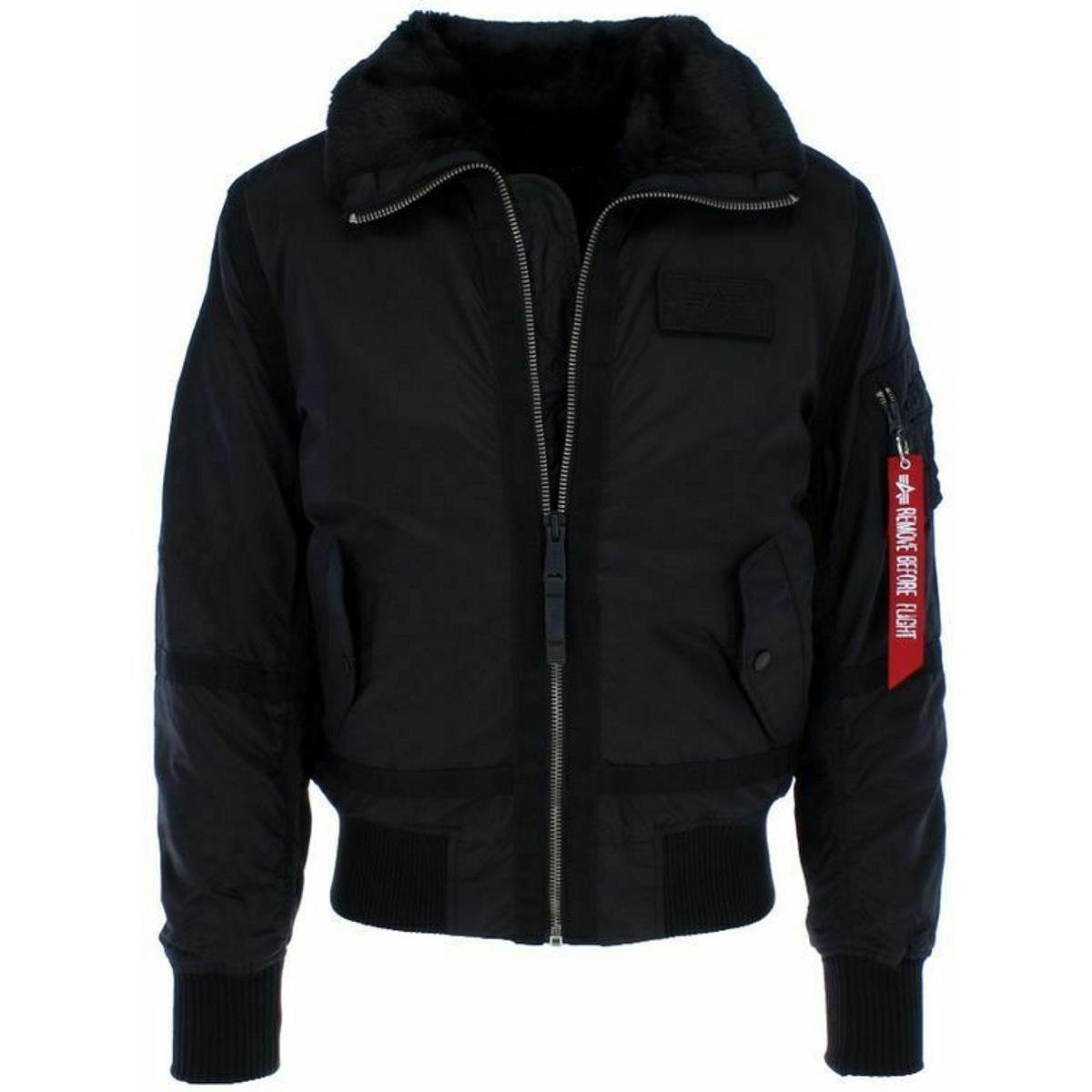 Alpha Industries Bomberjacke Alpha Industries Bomber Jacke B15-3 TT schwarz