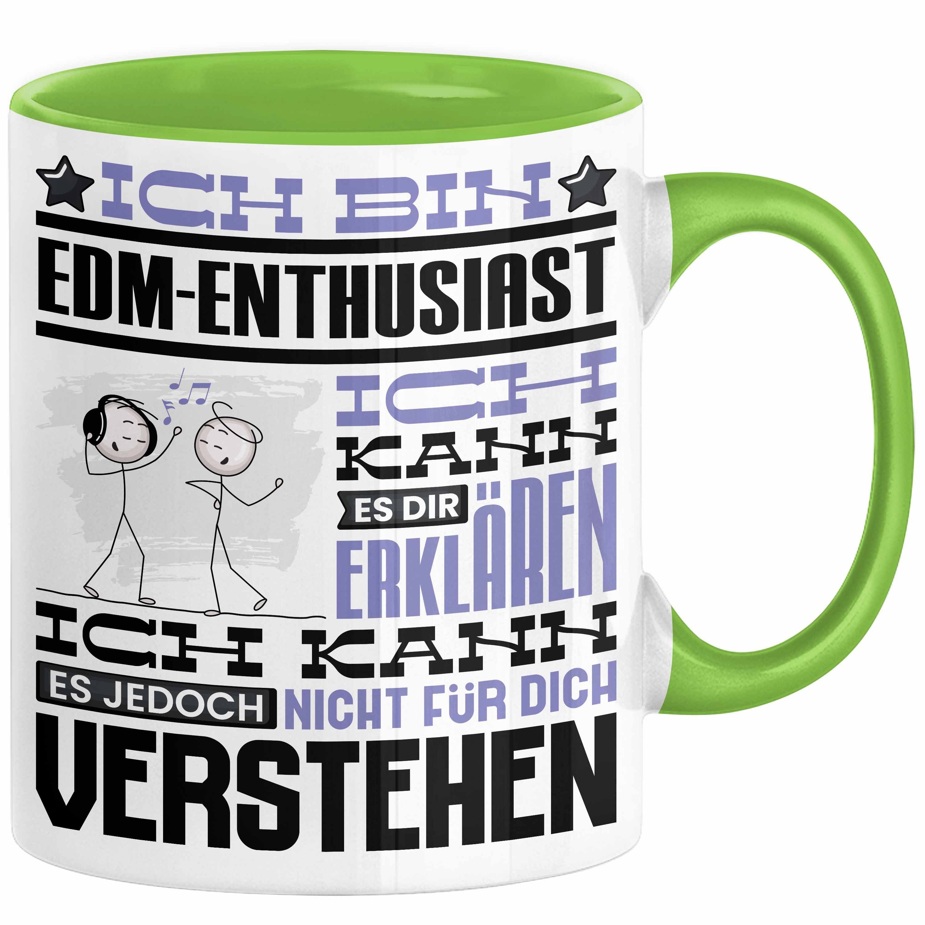 Tasse EDM-Enthusiast Geschenk Tasse Lustige Geschenkdiee für einen EDM-Enthu