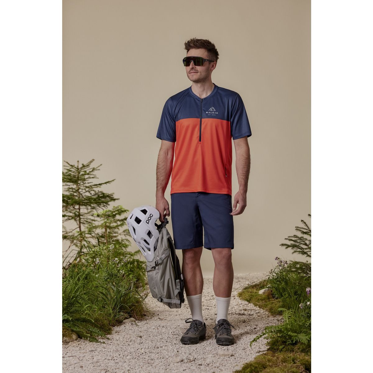 Maloja Radtrikot BarettiM. All Mountain 1/2 Locker geschnittenes Bike-Trikot für MTB, E-Bike und Gravel aus