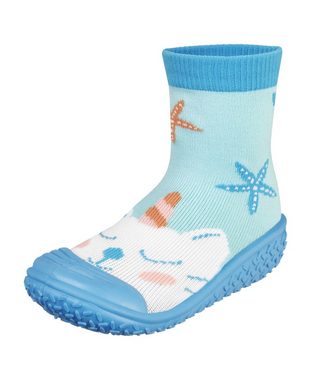 Playshoes Aqua-Socke Einhornmeerkatze Badeschuh