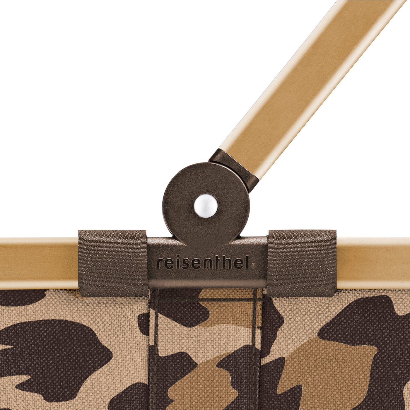 REISENTHEL® Trachtentasche reisenthel carrybag XS small Einkaufskorb frame Teddy Olive – Bild 4 von 5