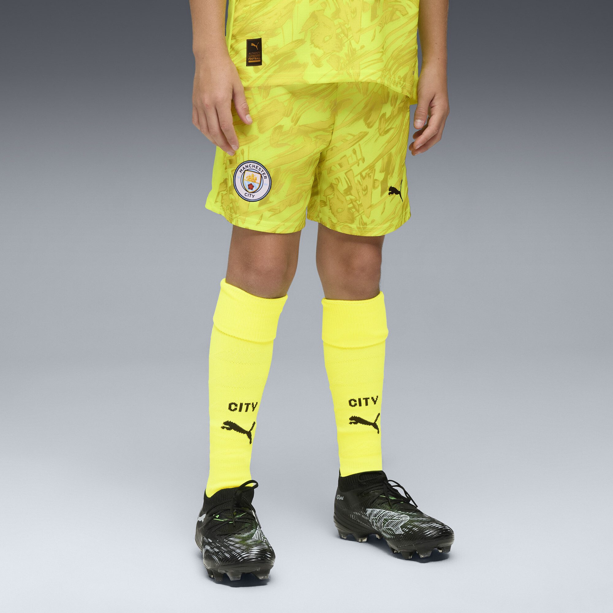 PUMA Sporthose Manchester City 25/26 Torwartshorts Jugendliche