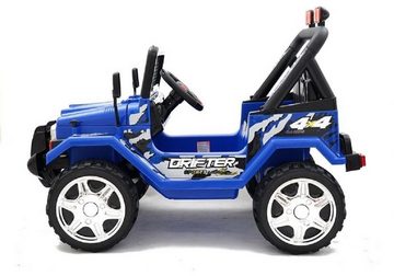 Elektro-Kinderauto EEP Raptor zwei Motoren+LED+Audio+FB blau