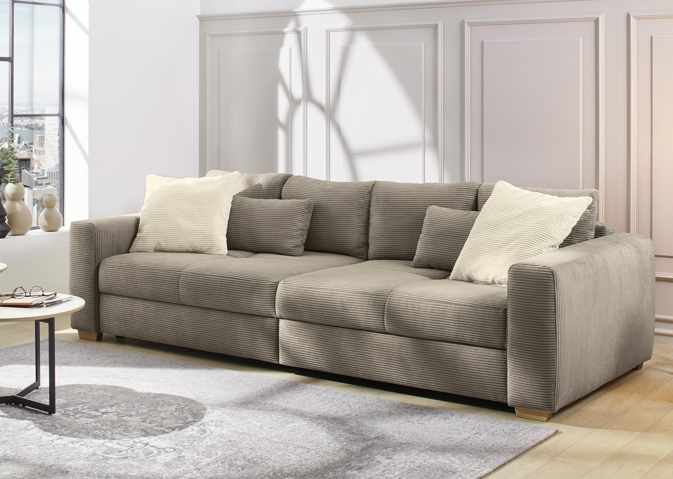 Jockenhöfer Gruppe Big-Sofa Maxi, Federkernpolsterung, inklusive günstig online kaufen