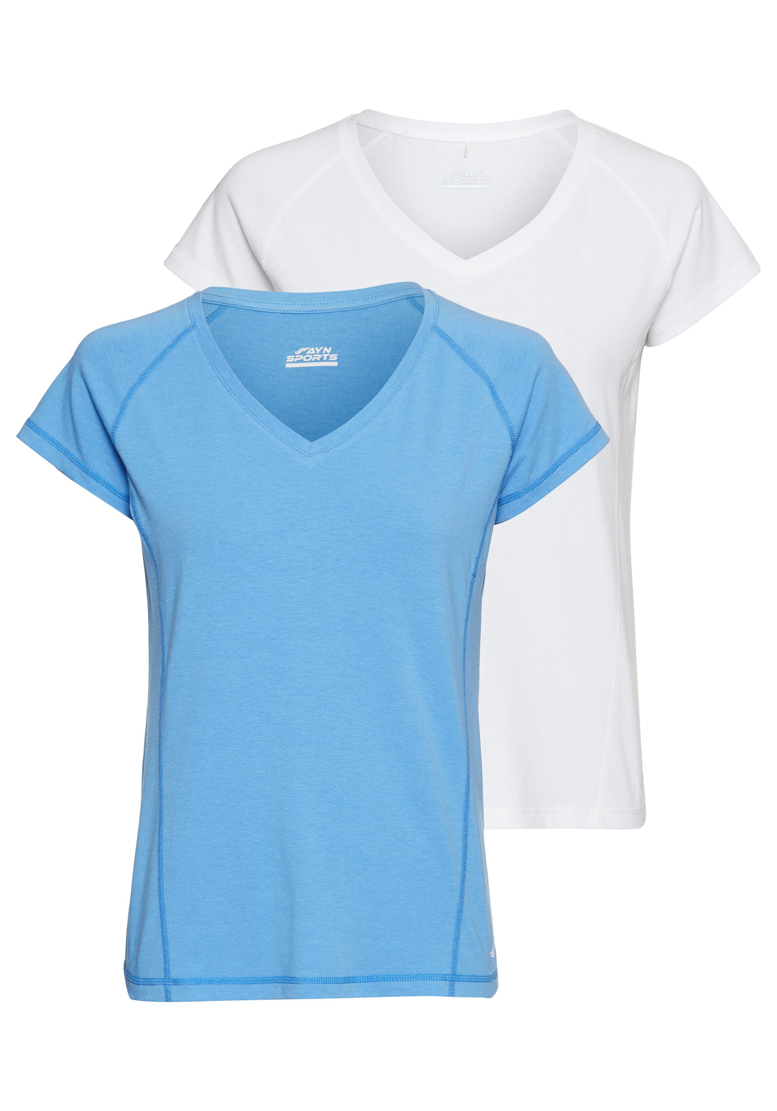 FAYN SPORTS Funktionsshirt Double Pack Essential (Packung, 2-tlg., 2er-Pack günstig online kaufen