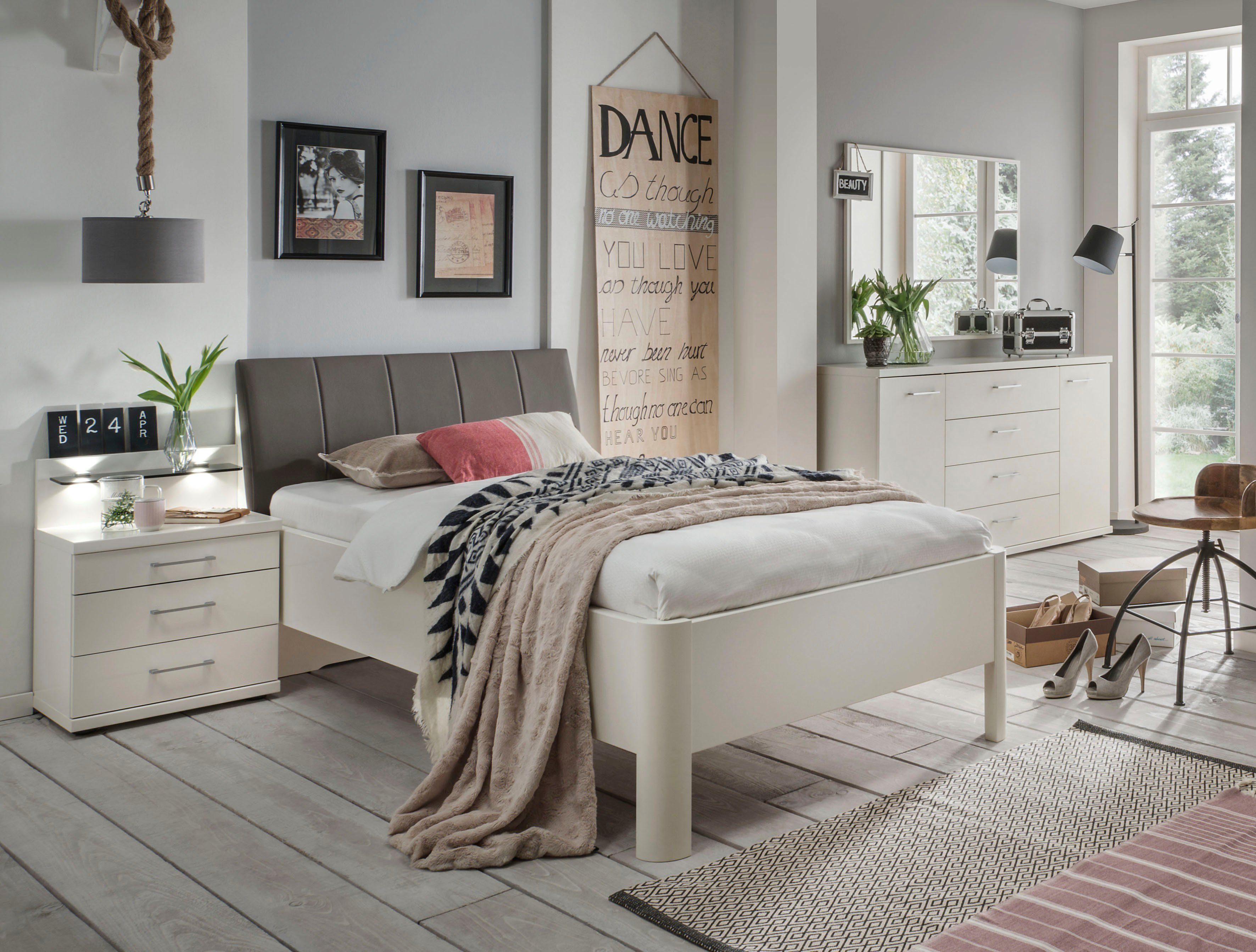 WIEMANN Polsterbett Bern, 4-fach Liegehöhenverstellung