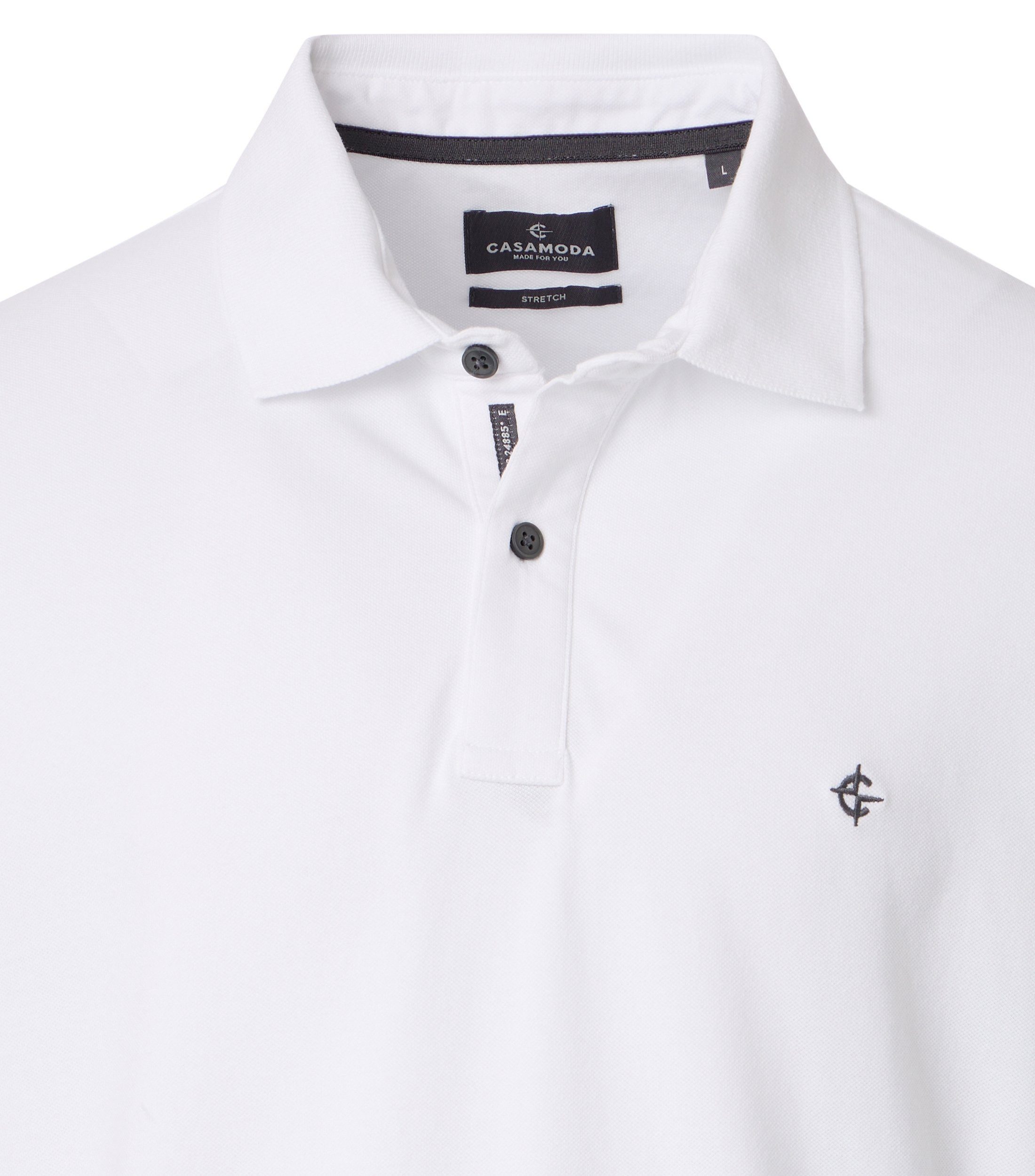 CASAMODA Poloshirt CASAMODA Polo-Shirt uni – Bild 3 von 4