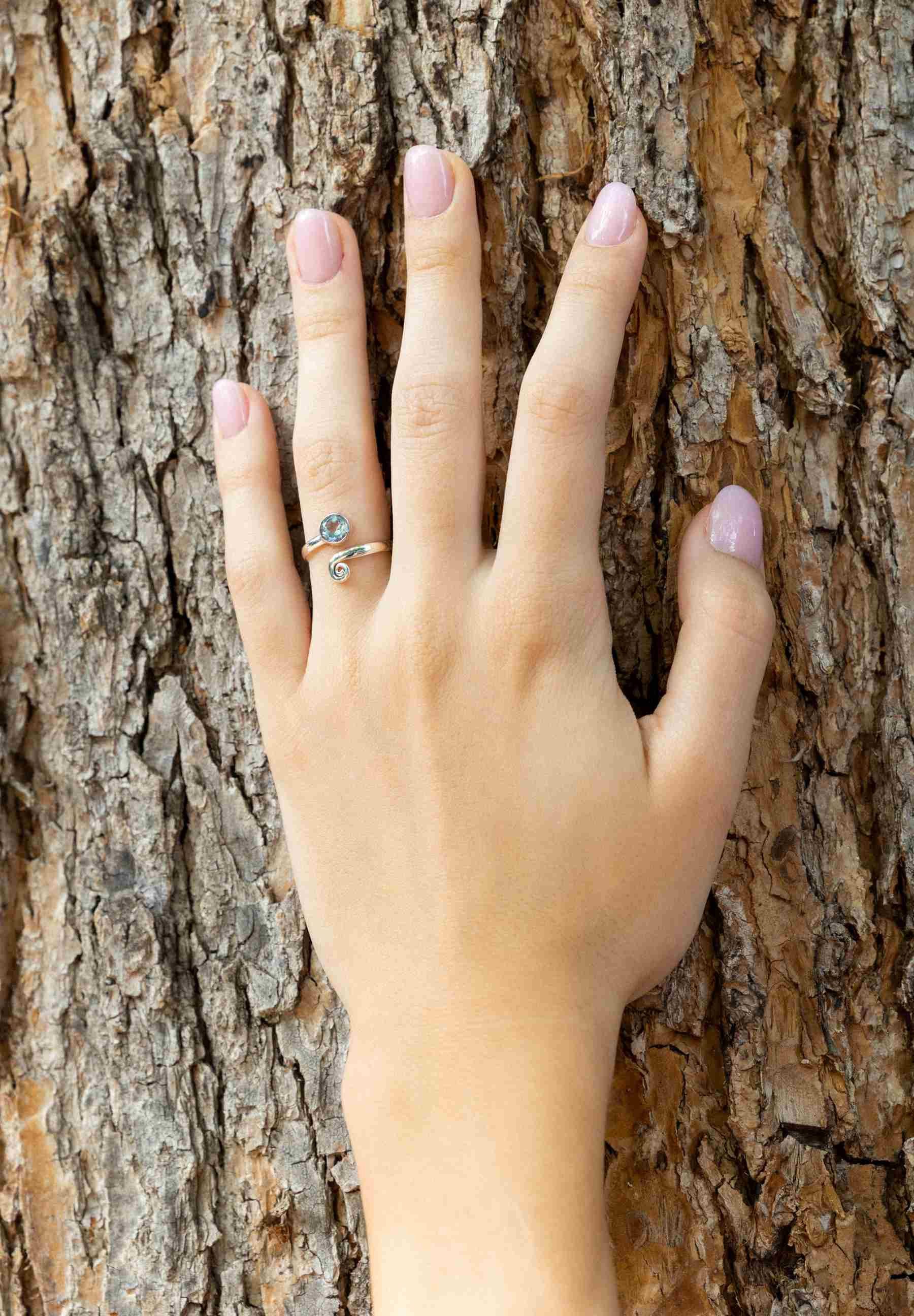 mantraroma Silberring (Ring mit Schmuckbeutel), Damenring günstig online kaufen