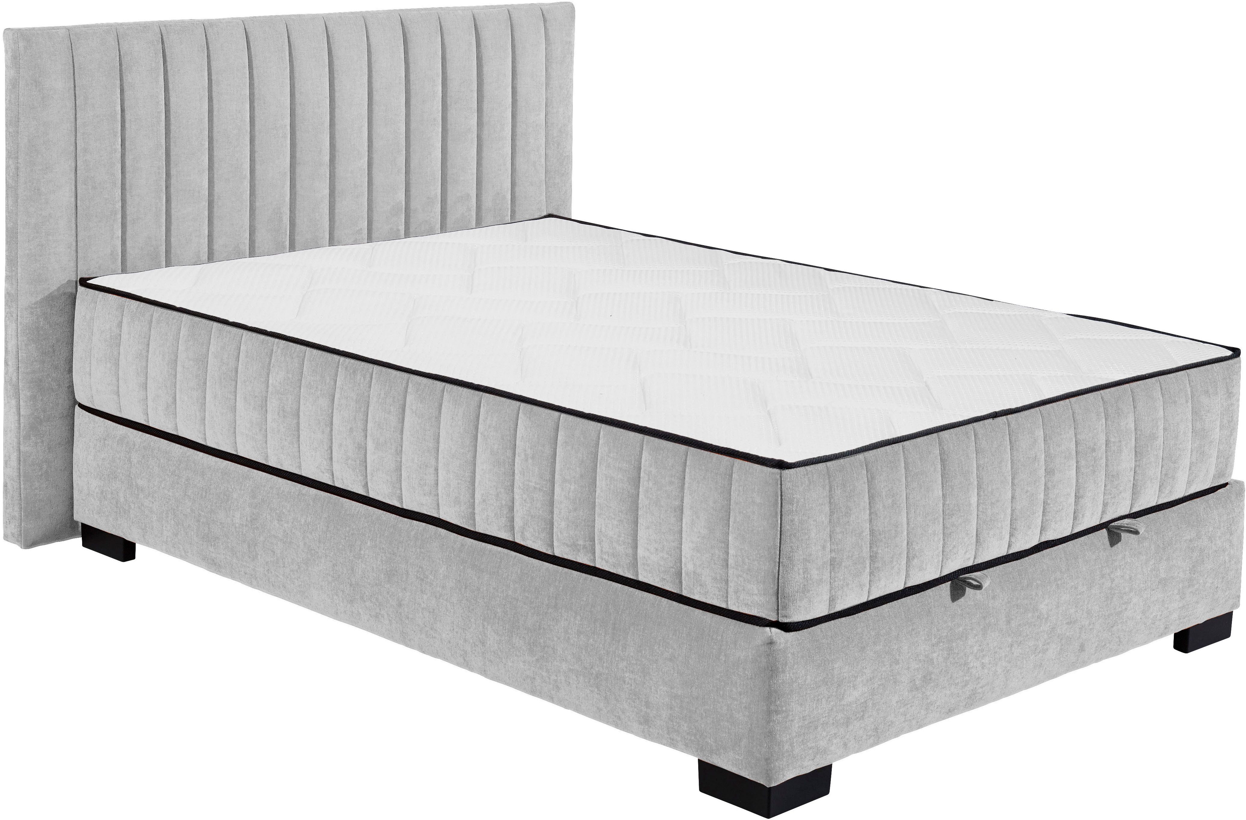 ED EXCITING DESIGN Boxbett Nagol, mit Bettkasten, mit Wendematratze, erhältlich in verschiedenen Breiten