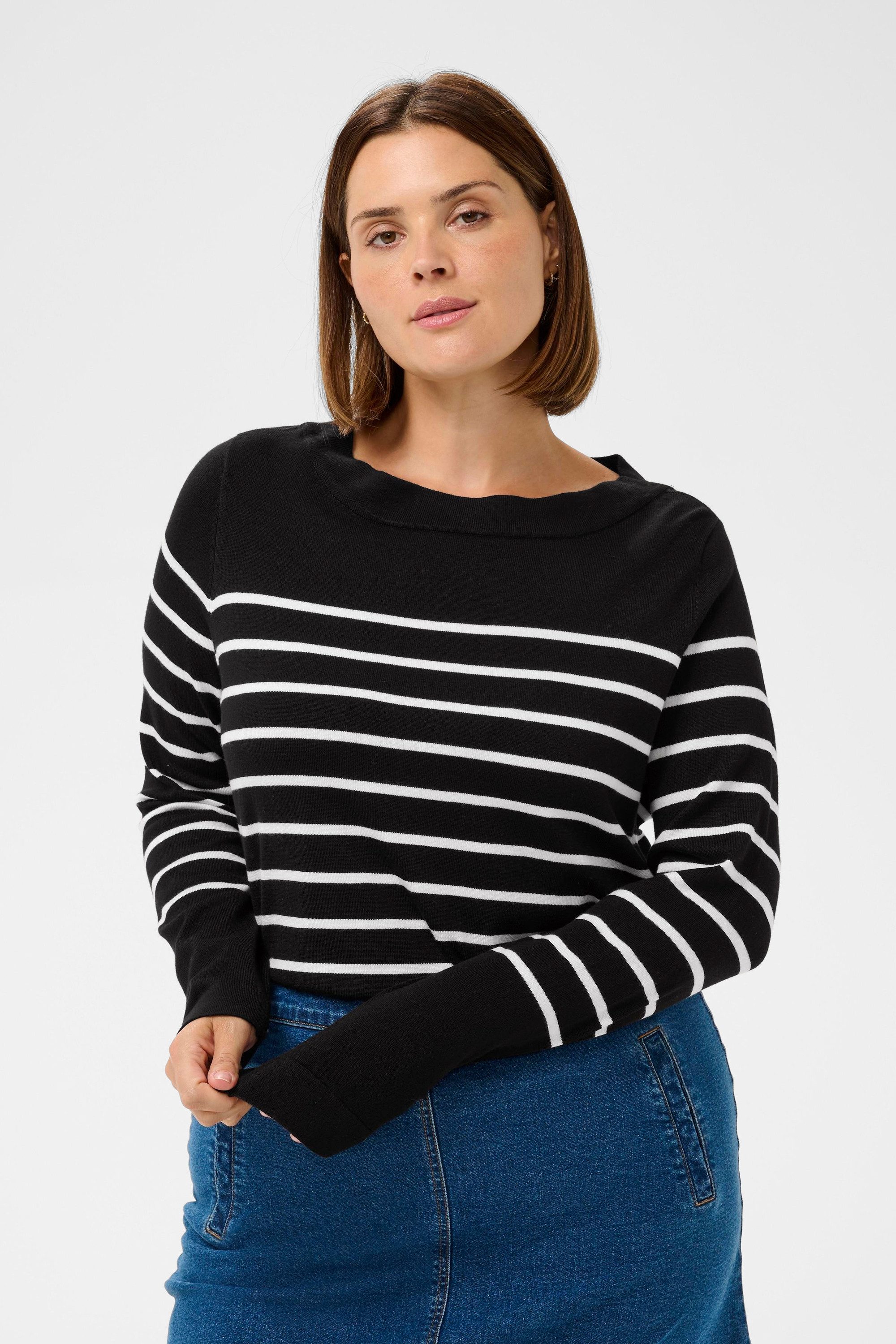 KAFFE Curve Strickpullover Strickpullover KClizzy Große Größen