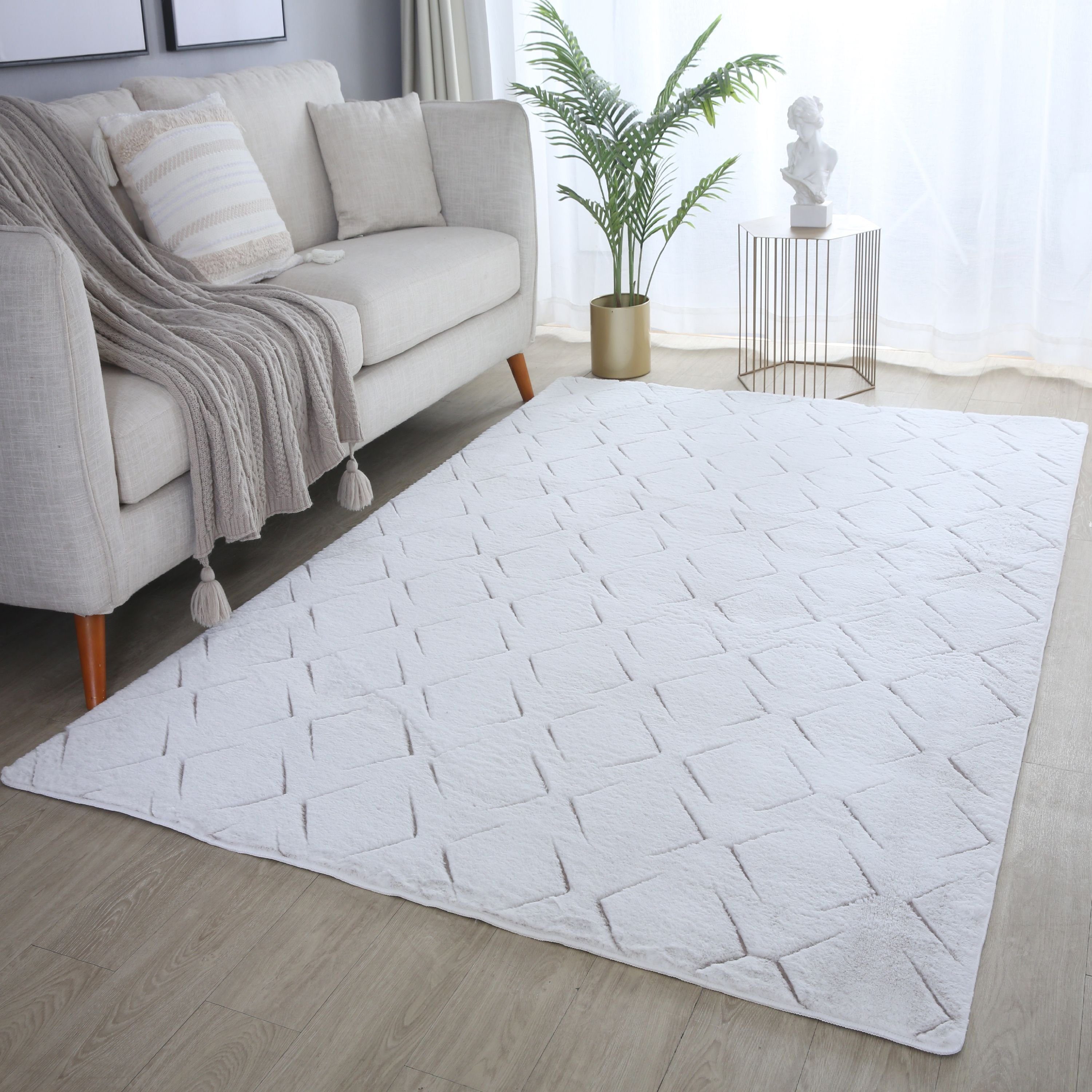 SIMPEX24 Teppich Skandinavisches Design, Läufer, Höhe: günstig online kaufen