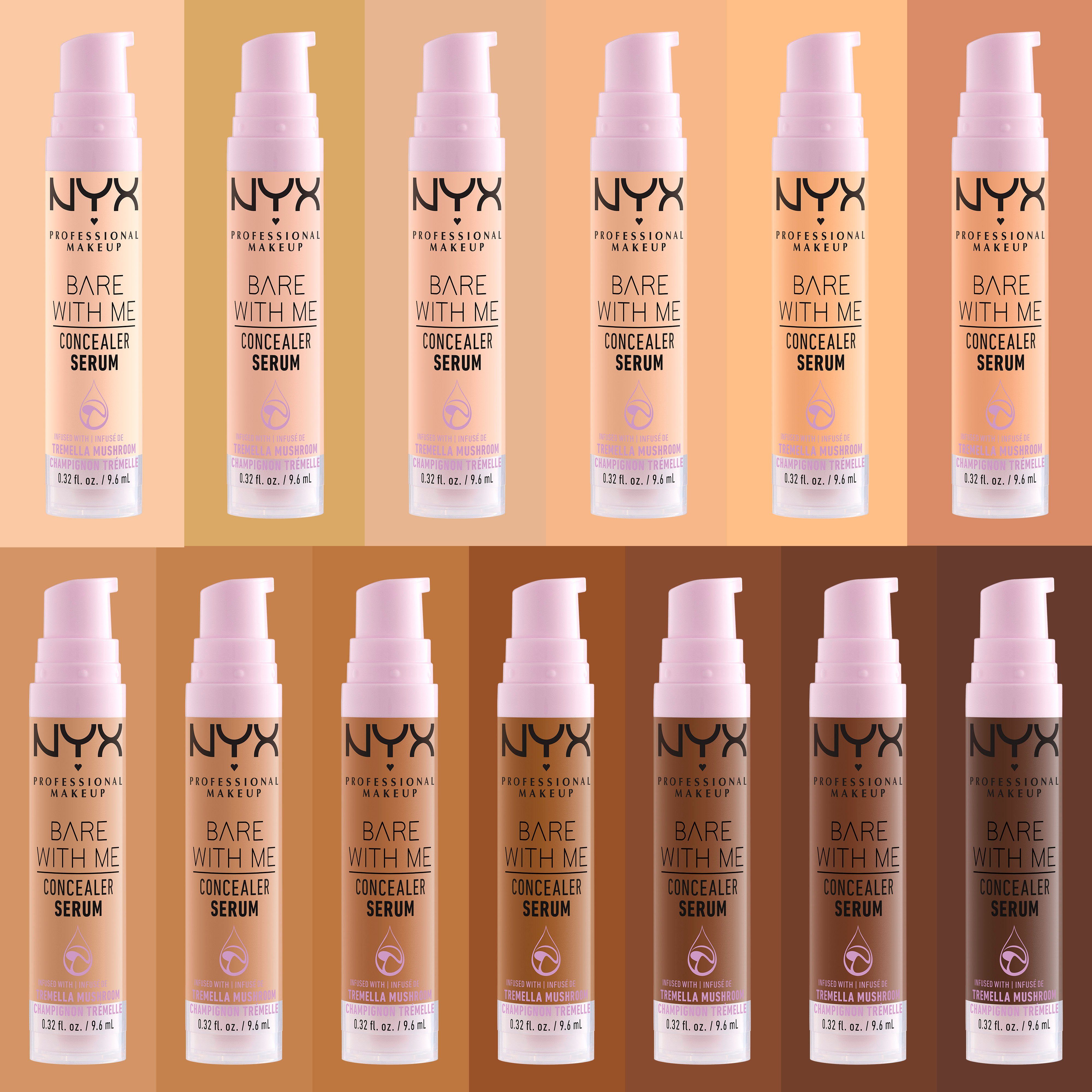 Concealer With NYX Concealer Bare Me Serum