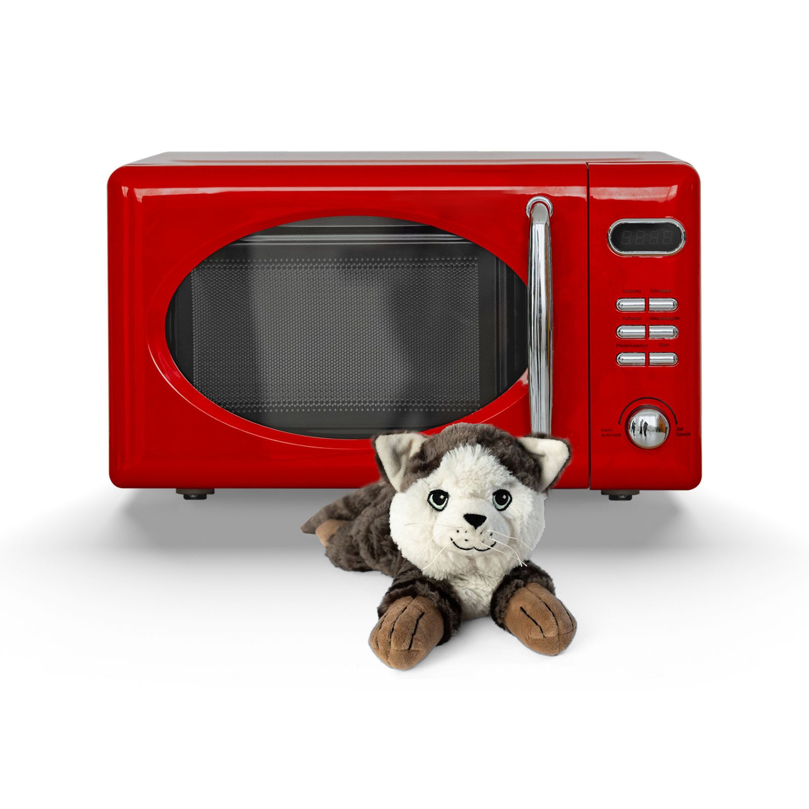 Habibi Plush Wärmekissen Habibi Plush Wärmetier Stofftier 1871 Katze getigert