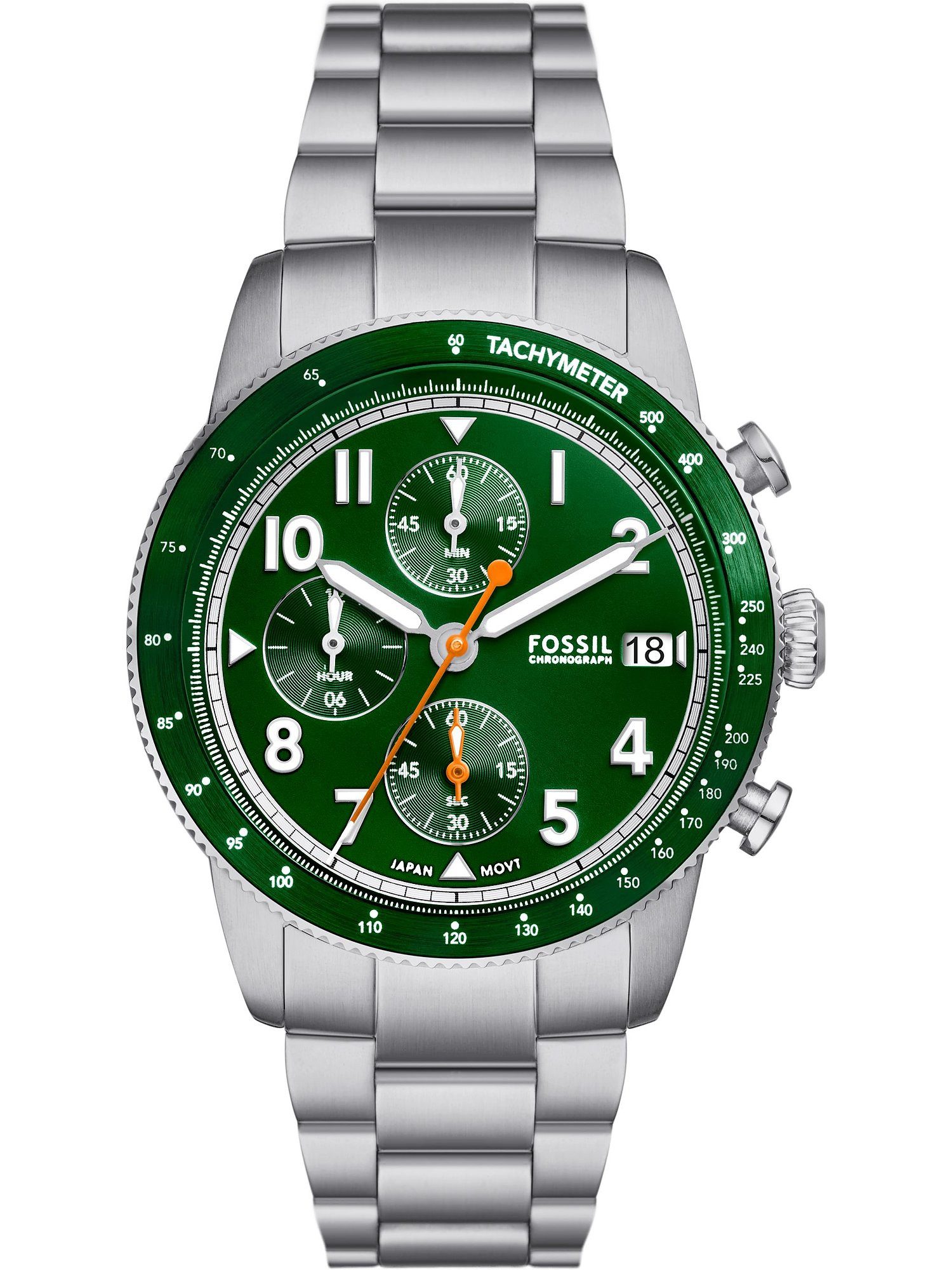 Fossil Chronograph Fossil Herren-Uhren Analog Quarz günstig online kaufen