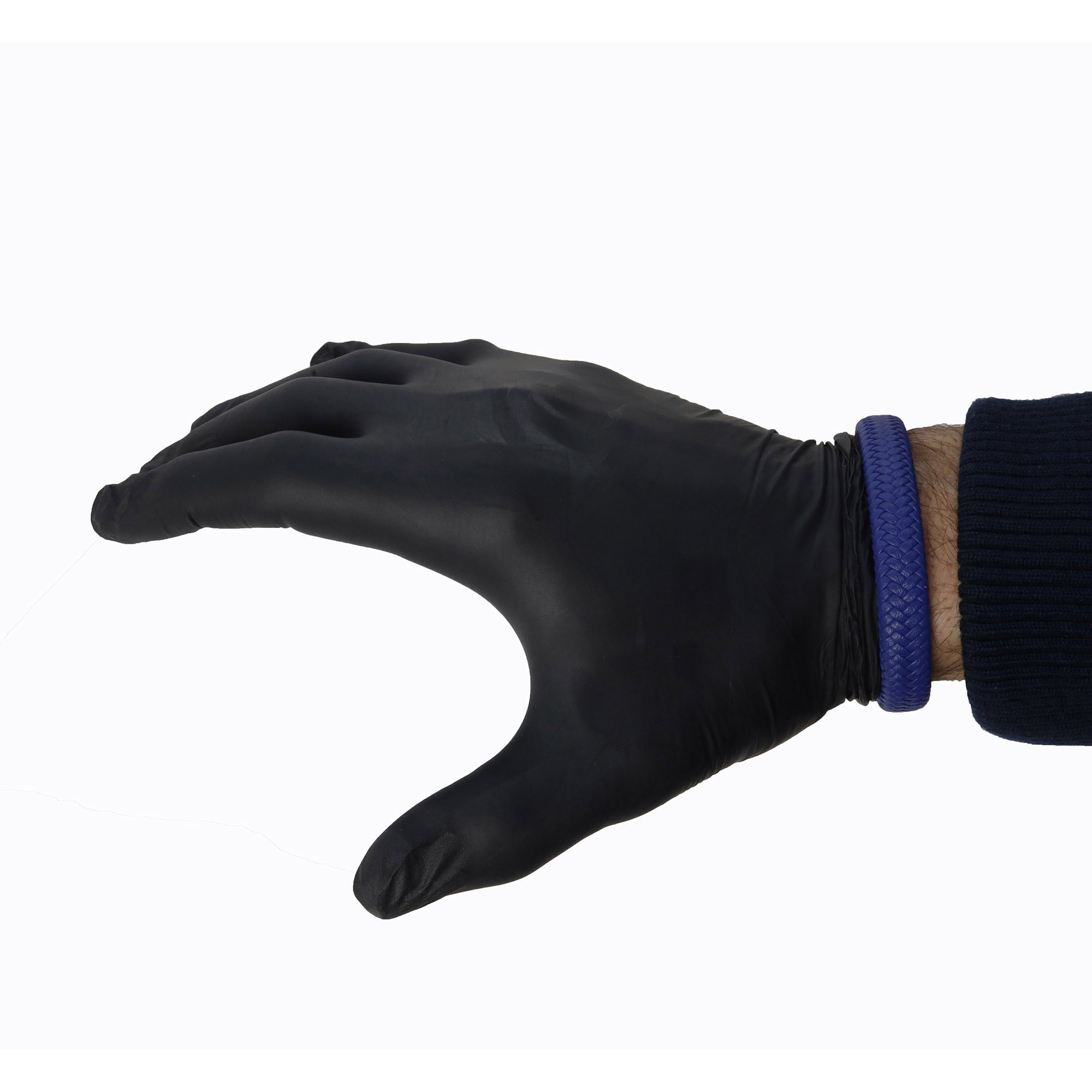 Scorprotect® Einweghandschuhe Nitril-Einweghandschuhe schwarz Größe XL Spenderbox