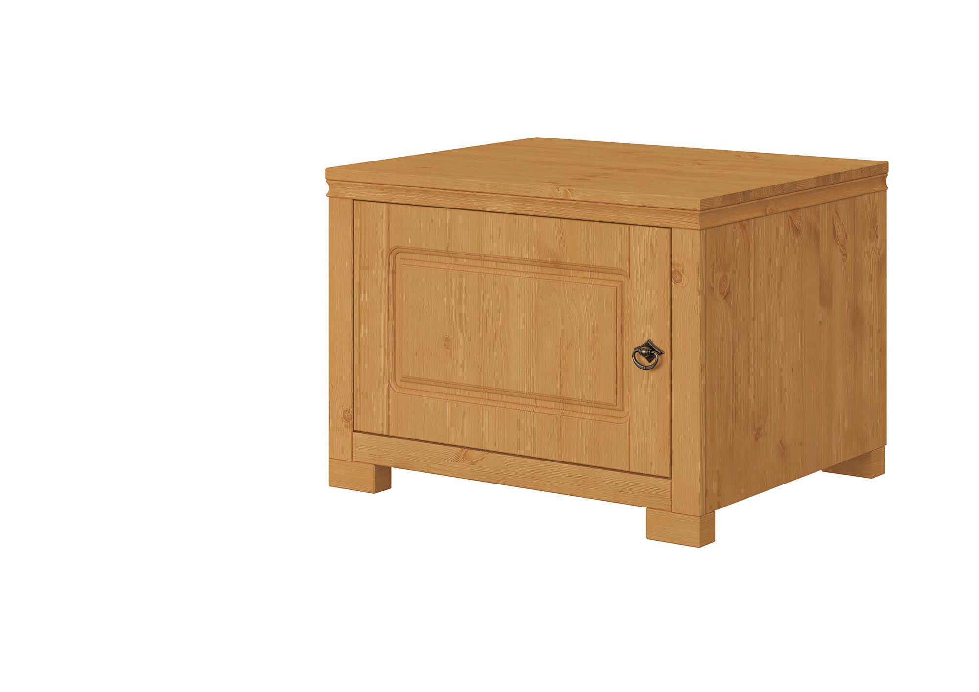 OTTO home Beistellschrank Gotland, Schrankmodulsystem, einzeln oder mit der Serie kombinierbar (H/B/T ca. 60/60/52 oder ca. 44/60/52) massive Kiefer, variabel einsetzbar, auch für Dachschrägen