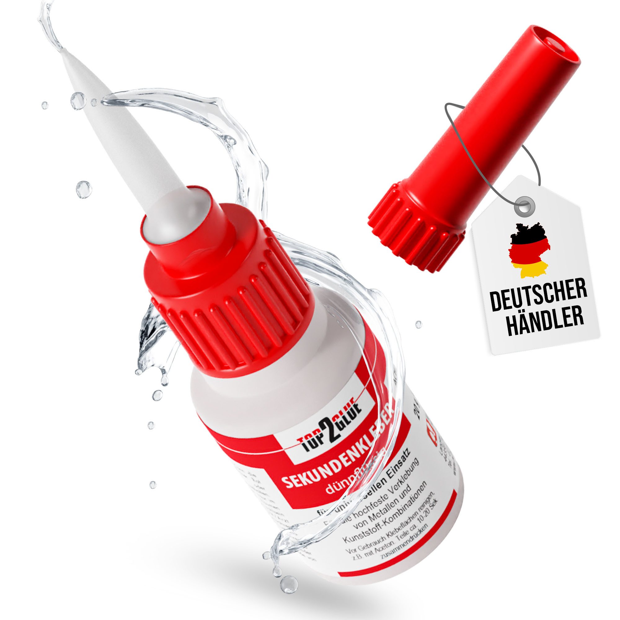 Top2Glue Sekundenkleber Top2Glue Sekundenkleber dünnflüssig 20g, (1-tlg) günstig online kaufen