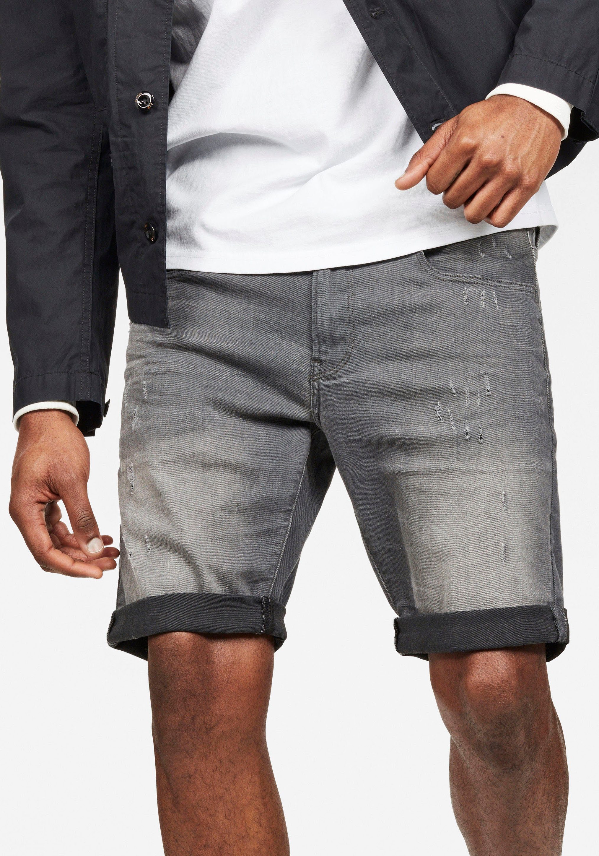 Kostengünstig G-Star RAW Shorts Slim desert aged light 1/2 3301