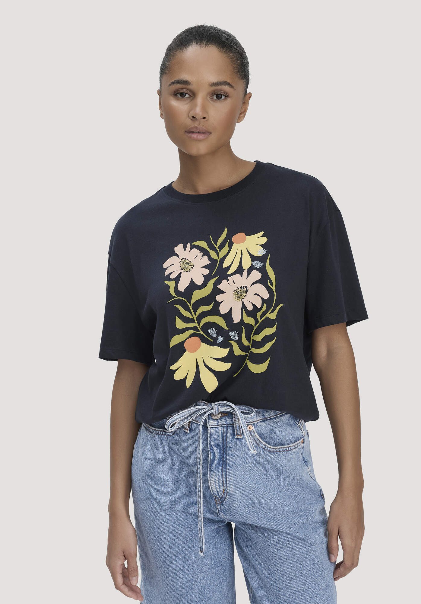 Hessnatur T-Shirt aus reiner Bio-Baumwolle (1-tlg) günstig online kaufen