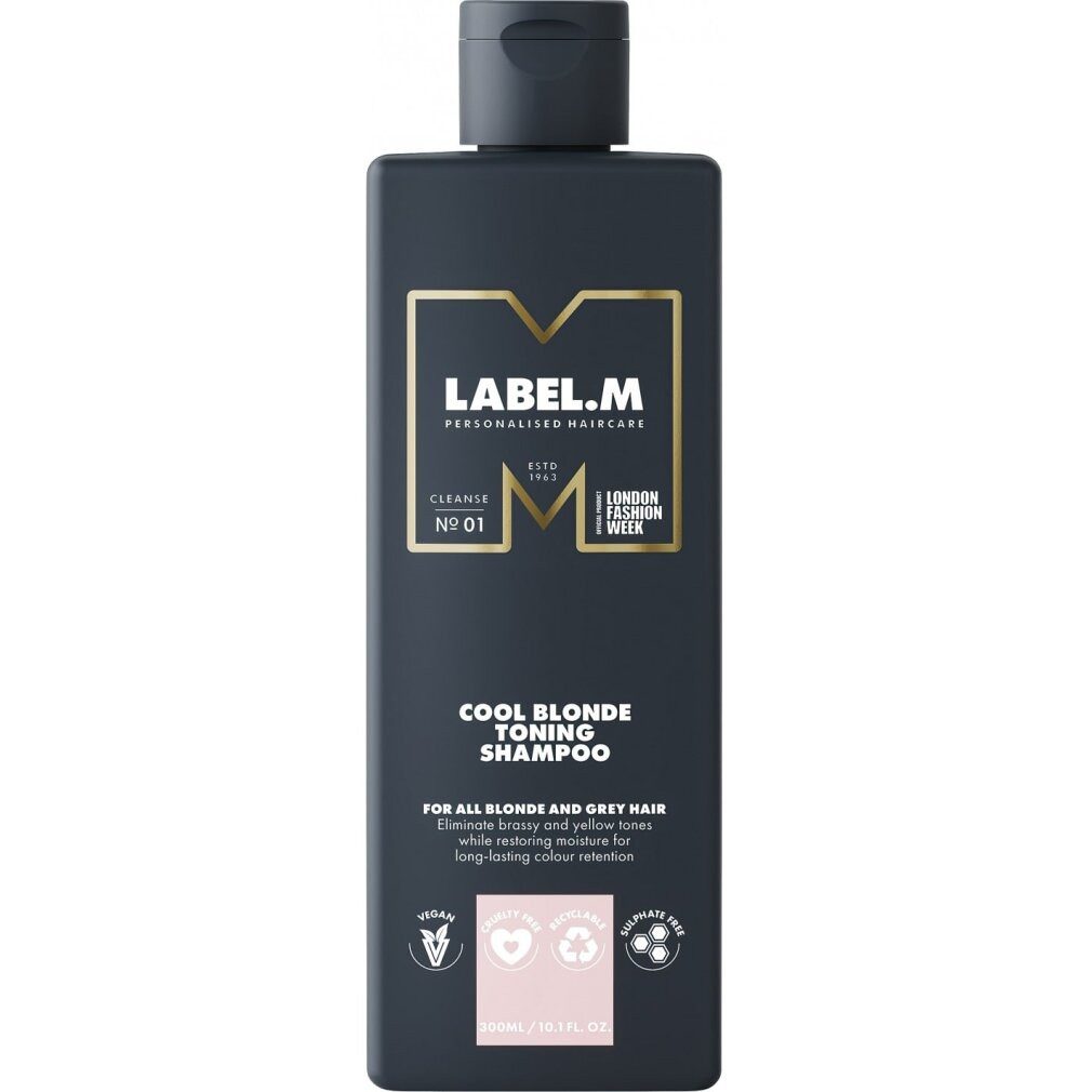 Label.m Haarshampoo Kühles Blondes tonisierendes Shampoo 300 ml