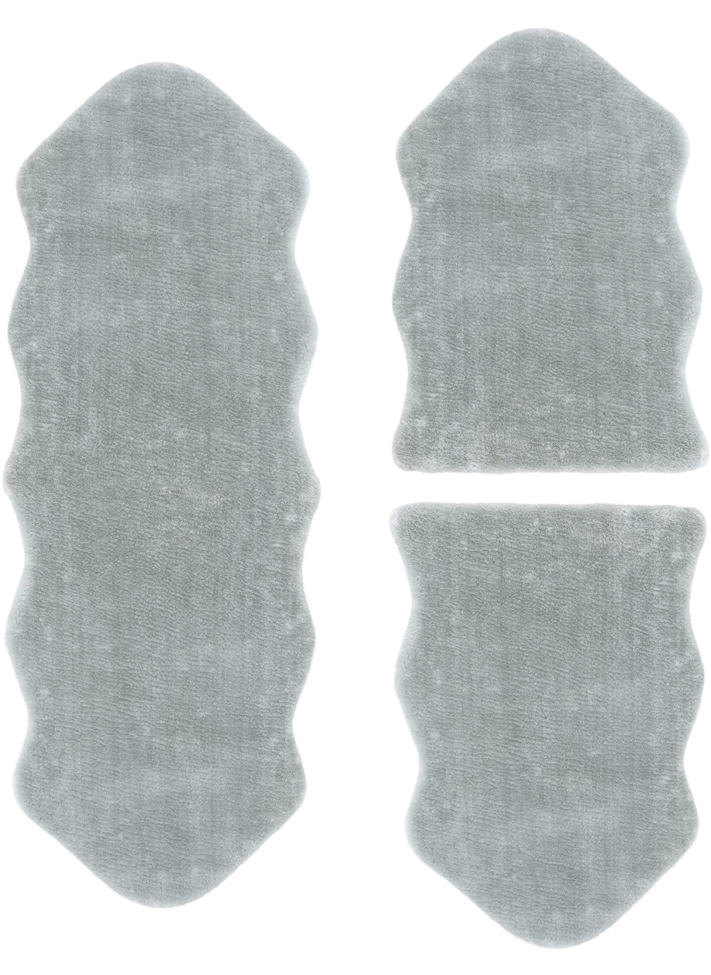 Andiamo Bettumrandung Bettvorleger Lamm Fellimitat, Höhe 20 mm, (3-tlg), Ku günstig online kaufen