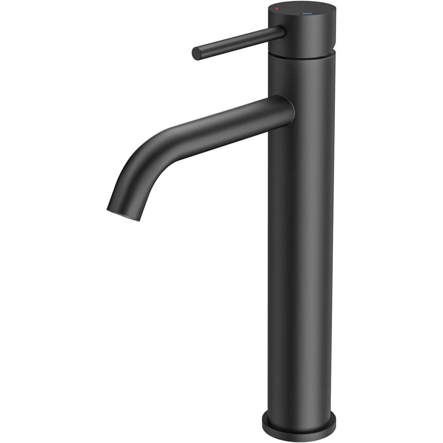 LuxusKollektion Waschtischarmatur Wasserhahn Schwarz Hoch Auslauf günstig online kaufen