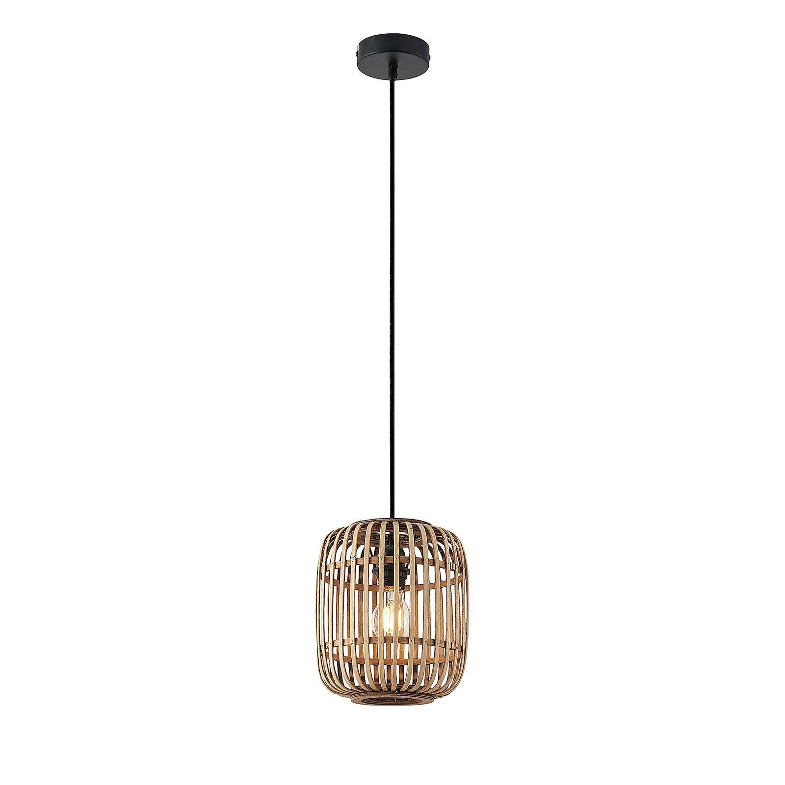 Lindby Hängeleuchte Canyana, Holz IP20, 1 x 40 W