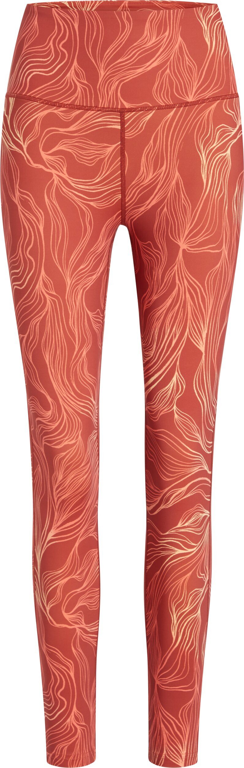 Energetics Sporthose Da.-Tight 7/8 Kapinem 7/8 II W AOP-/RED RUST/RED LI