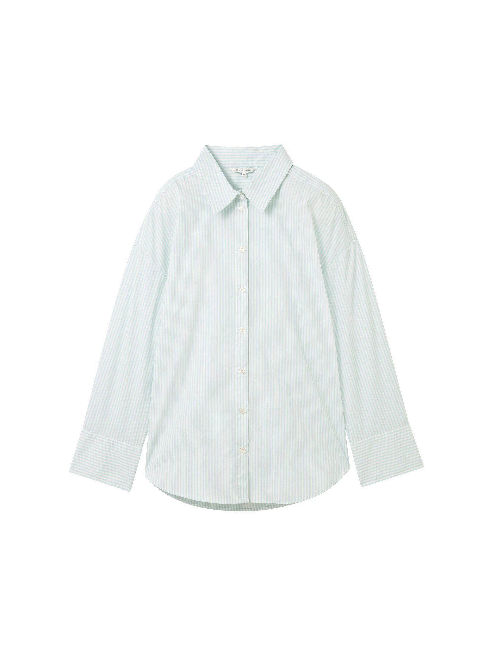 TOM TAILOR Denim Langarmbluse Gestreiftes Loose günstig online kaufen