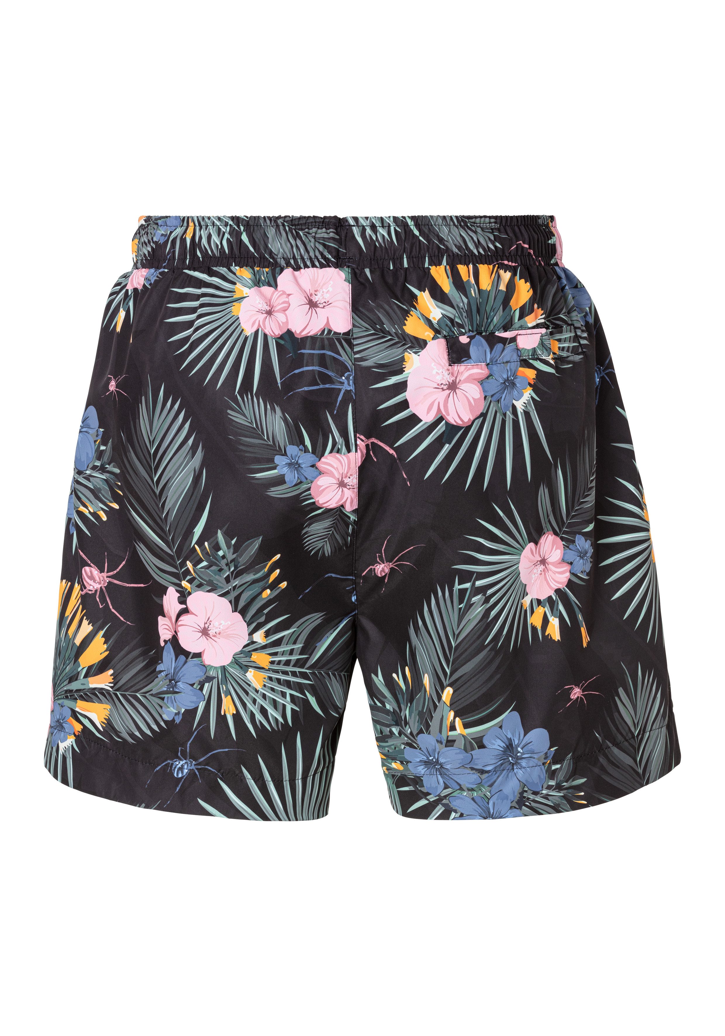 HUGO Badeshorts CALALA mit tropischen Muster günstig online kaufen